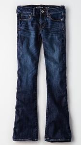 AEO Skinny kick size 4 regular, in color midnight
